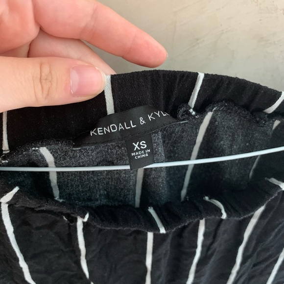 Kendall & Kylie striped long sleeve romper - Picture 2 of 2